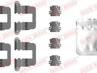 Set accesorii, placute frana puntea spate (1090106 QBK) HONDA