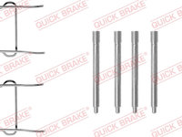 Set accesorii, placute frana puntea spate (1091149 QBK) MERCEDES-BENZ,PEUGEOT