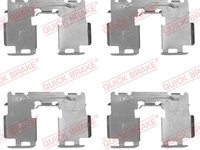 Set accesorii, placute frana puntea spate (1091760 QBK) LEXUS,TOYOTA