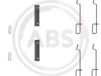 Set accesorii, placute frana puntea spate (1125Q ABS) Citroen,PEUGEOT,RENAULT