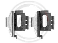 Set accesorii, placute frana puntea spate (1282Q ABS) MERCEDES-BENZ,VW