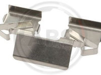 Set accesorii, placute frana puntea spate (1714Q ABS) MITSUBISHI