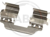 Set accesorii, placute frana puntea spate (1770Q ABS) MERCEDES-BENZ,RENAULT