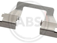 Set accesorii, placute frana puntea spate (1800Q ABS) MITSUBISHI