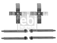 Set accesorii, placute frana puntea spate (182355 FEBI BILSTEIN) OPEL,SAAB,VAUXHALL