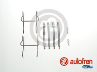 Set accesorii, placute frana puntea spate (D42351A AUT) MERCEDES-BENZ,PEUGEOT