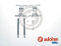 Set accesorii, placute frana puntea spate (D42681A AUT) AUDI,PORSCHE,VW