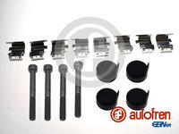 Set accesorii, placute frana puntea spate (D43056A AUT) Citroen,PEUGEOT