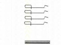 Set accesorii, placute frana RENAULT CLIO (B/C57_, 5/357_), PEUGEOT 205 (741A/C), PEUGEOT 205 Cabriolet (741B, 20D) - TRISCAN 8105 251593