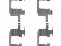 Set accesorii, placute frana SUBARU IMPREZA limuzina (GC), SUBARU IMPREZA cupe (GFC), SUBARU FORESTER (SF) - TEXTAR 82502600