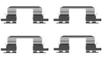 Set accesorii, placute frana SUBARU LEGACY Mk II (BD, BG), SUBARU LEGACY combi (BC, BJF), SUBARU LIBERTY I (BC) - HERTH+BUSS JAKOPARTS J3667002