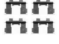 Set accesorii, placute frana SUZUKI BALENO hatchback (EG), SUZUKI ESTEEM (EG), SUZUKI ESTEEM combi (EG) - HERTH+BUSS JAKOPARTS J3668005