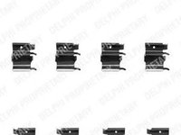 Set accesorii, placute frana SUZUKI GRAND VITARA II (JT) (2005 - 2016) DELPHI LX0366 piesa NOUA