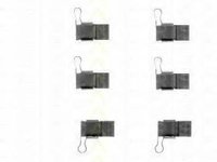 Set accesorii, placute frana TOYOTA QUANTUM III bus (LH1_, RZH1_), TOYOTA HIACE IV caroserie (YH7_, LH6_, LH7_, LH5_, YH5_, YH6_), TOYOTA HILUX (VIGO)