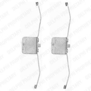 Set accesorii, placute frana VW EOS (1F7, 1F8) (2006 - 2016) DELPHI LX0395 piesa NOUA