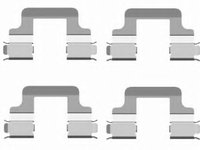 Set accesorii placute frana VW PASSAT CC (357) (2008 - 2012) Textar 82502000