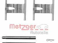 Set accesorii placute frana VW TOUAREG (7LA, 7L6, 7L7) (2002 - 2010) METZGER 109-1660