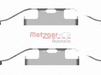 Set accesorii, placute frana VW TOUAREG (7LA, 7L6, 7L7), VW MULTIVAN Mk V (7HM, 7HN, 7HF, 7EF, 7EM, 7EN), VW TRANSPORTER Mk V platou / sasiu (7JD, 7JE