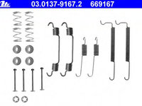 Set accesorii sabot de frana 03 0137-9167 2 ATE pentru Opel Vectra Chevrolet Aveo Daewoo Espero Daewoo Cielo Daewoo Nexia
