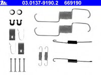 Set accesorii sabot de frana 03 0137-9190 2 ATE pentru Honda Accord Honda Cr-v Honda Hr-v Honda Civic