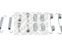 Set accesorii, sabot de frana BMW 5 limuzina (E39), BMW 3 limuzina (E46), BMW 3 cupe (E46) - MAPCO 9183