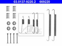 Set accesorii, sabot de frana CITROËN BERLINGO (MF) (1996 - 2016) ATE 03.0137-9220.2