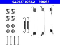 Set accesorii sabot de frana DACIA LOGAN LS ATE 03.0137-9088.2