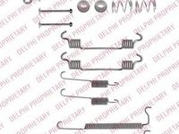 Set accesorii, sabot de frana DAEWOO KALOS (KLAS), CHEVROLET KALOS, CHEVROLET KALOS limuzina - DELPHI LY1357