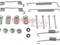 Set accesorii, sabot de frana DAEWOO TACUMA (KLAU, U100), CHEVROLET REZZO - METZGER 105-0873