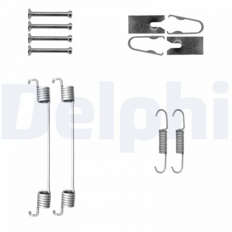 Set accesorii, sabot de frana DELPHI LY1430