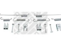 Set accesorii, sabot de frana FIAT PUNTO (176), FIAT PUNTO Cabriolet (176C), FIAT BRAVA (182) - MAPCO 9168