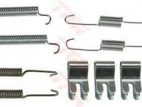 Set accesorii, sabot de frana FORD FIESTA limuzina (2010 - 2020) TRW SFK431