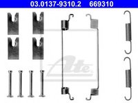 Set accesorii, sabot de frana LANCIA MUSA (350) (2004 - 2012) ATE 03.0137-9310.2 piesa NOUA