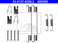 Set accesorii, sabot de frana LANCIA MUSA (350) (2004 - 2012) ATE 03.0137-9309.2 piesa NOUA