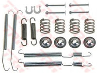 Set accesorii, sabot de frana MITSUBISHI CARISMA limuzina (DA) (1996 - 2006) TRW SFK292 piesa NOUA