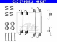 Set accesorii, sabot de frana OPEL AGILA (B) (H08) (2008 - 2016) ATE 03.0137-9287.2 piesa NOUA