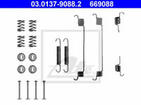 Set accesorii, sabot de frana PEUGEOT 206 hatchback (2A/C) (1998 - 2016) ATE 03.0137-9088.2