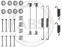 Set accesorii, sabot de frana puntea spate (0514Q ABS) FORD,HYUNDAI