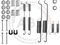 Set accesorii, sabot de frana puntea spate (0518Q ABS) DAEWOO,FORD,HYUNDAI,ISUZU,MAZDA,MITSUBISHI,NISSAN,RENAULT,TOYOTA