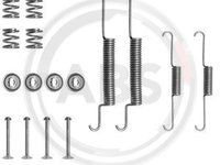 Set accesorii, sabot de frana puntea spate (0556Q ABS) RENAULT