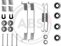 Set accesorii, sabot de frana puntea spate (0635Q ABS) HYUNDAI,NISSAN