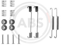 Set accesorii, sabot de frana puntea spate (0704Q ABS) AUSTIN-HEALEY,INNOCENTI,MG,RELIANT,ROVER