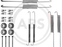 Set accesorii, sabot de frana puntea spate (0758Q ABS) ISUZU,OPEL,VAUXHALL