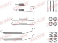 Set accesorii, sabot de frana puntea spate (1050039 QBK) RENAULT