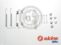 Set accesorii, sabot de frana puntea spate (D3894A AUT) CHEVROLET,DAEWOO,FORD,OPEL,VAUXHALL