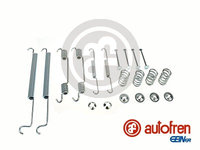 Set accesorii, sabot de frana puntea spate (D3896A AUT) Citroen,PEUGEOT,RENAULT