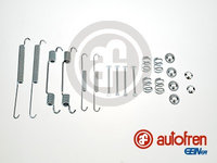 Set accesorii, sabot de frana puntea spate (D3903A AUT) Citroen,DACIA,PEUGEOT,RENAULT,VOLVO