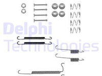 Set accesorii, sabot de frana puntea spate (LY1046 DLP) OPEL,VAUXHALL