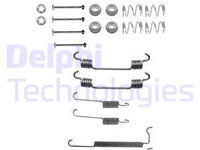 Set accesorii, sabot de frana puntea spate (LY1134 DELPHI) CHEVROLET,DAEWOO,OPEL,VAUXHALL