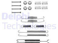 Set accesorii, sabot de frana puntea spate (LY1206 DLP) SEAT,SKODA,VW